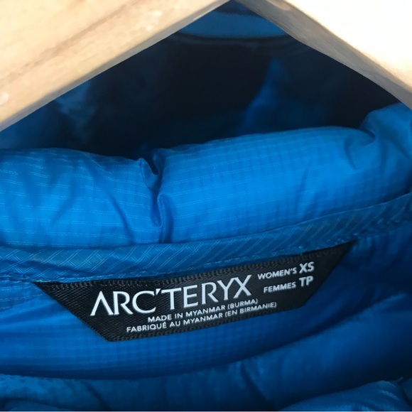 Arcteryx Cerium LT Goose Down Puffer Hooded Full Zip Jacket - Picture 4 of 5